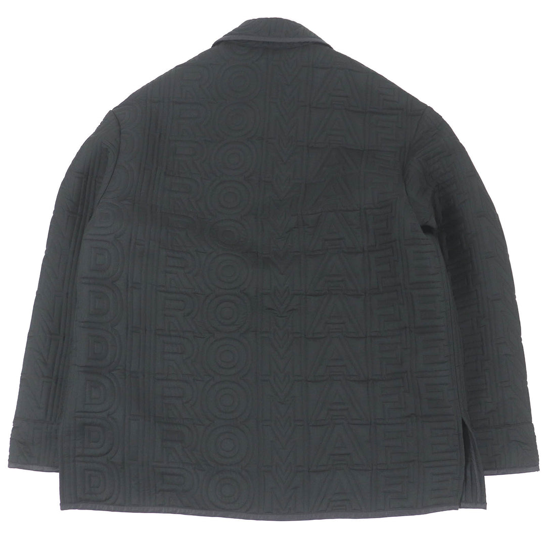 Pristine FENDI×MARC JACOBS Blouson All-over logo quilted jacket mens 48 FW0288