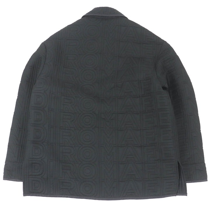 Pristine FENDI×MARC JACOBS Blouson All-over logo quilted jacket mens 48 FW0288