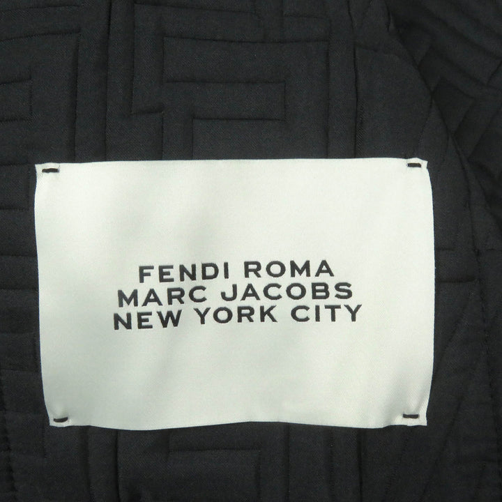 Pristine FENDI×MARC JACOBS Blouson All-over logo quilted jacket polyester mens 48 FW0288