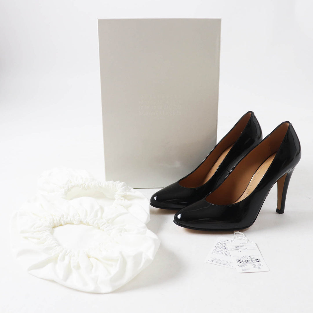 Pristine Maison Margiela 22 pumps patent leather black 36 S58WL0229
