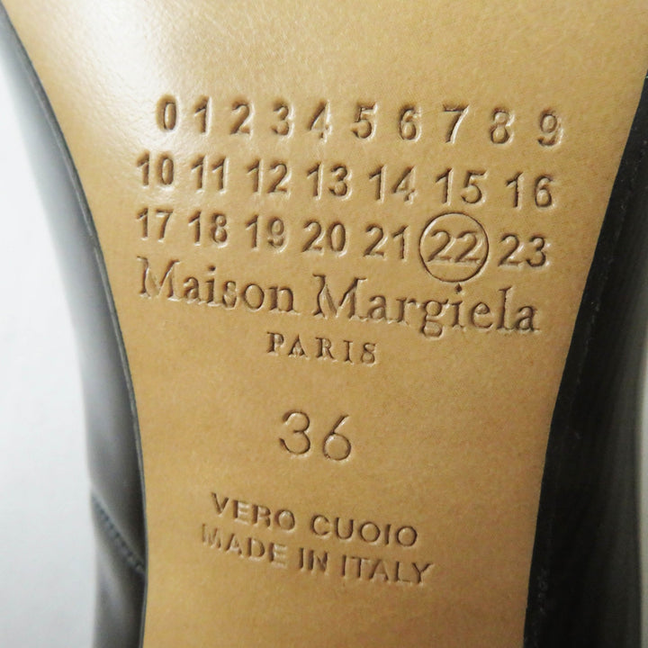 Pristine Maison Margiela 22 pumps patent leather black 36 S58WL0229