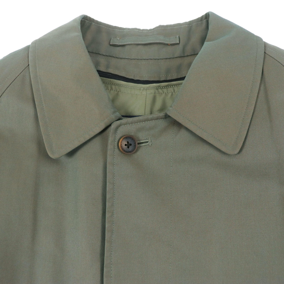 Very Good BURBERRY LONDON coat Concealed plaid Checkered pattern lining