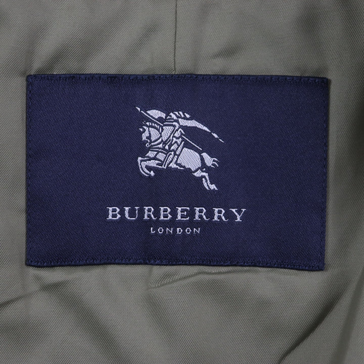 Very Good BURBERRY LONDON coat Concealed plaid Checkered pattern lining