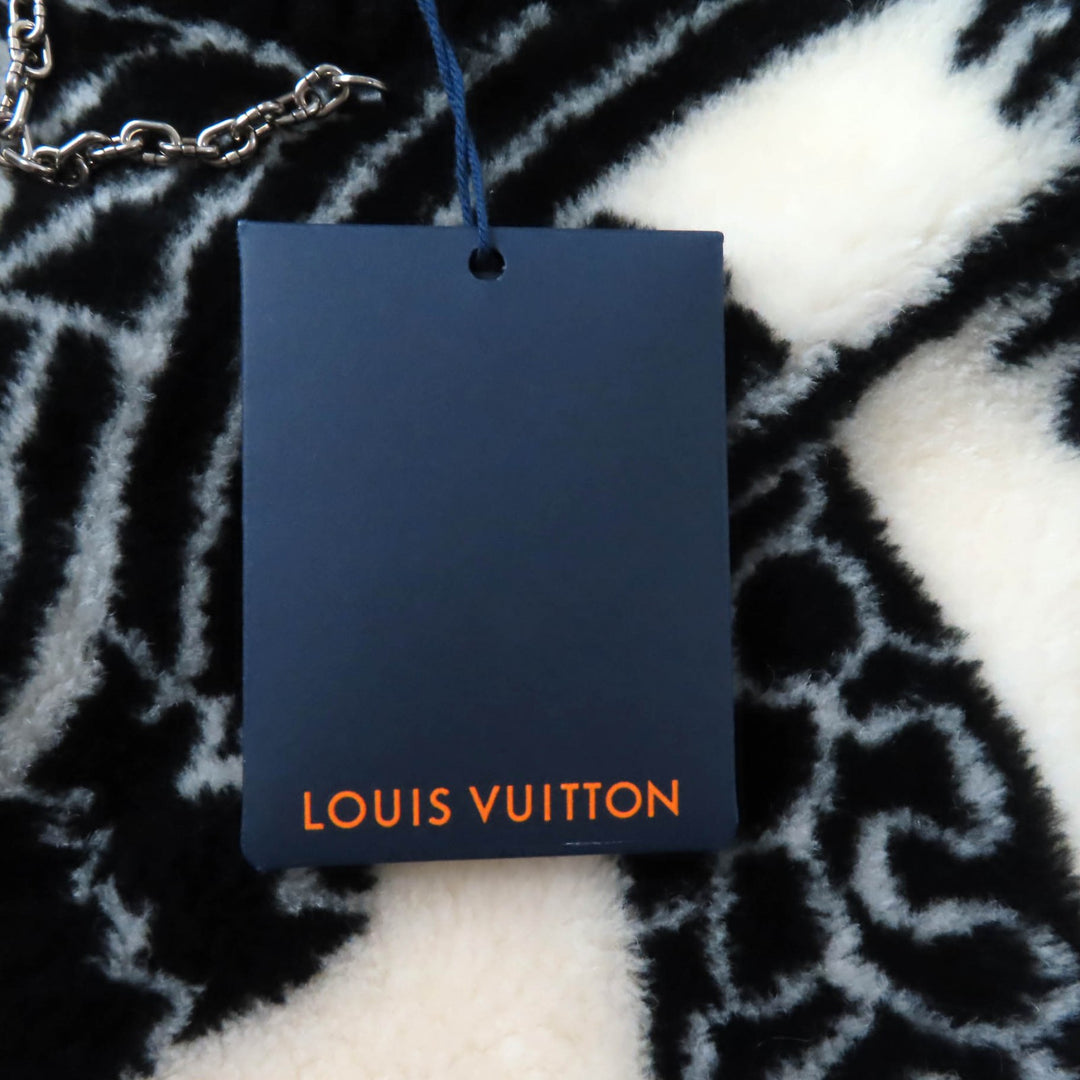 LOUIS VUITTON Best Ivory black wool Women XS