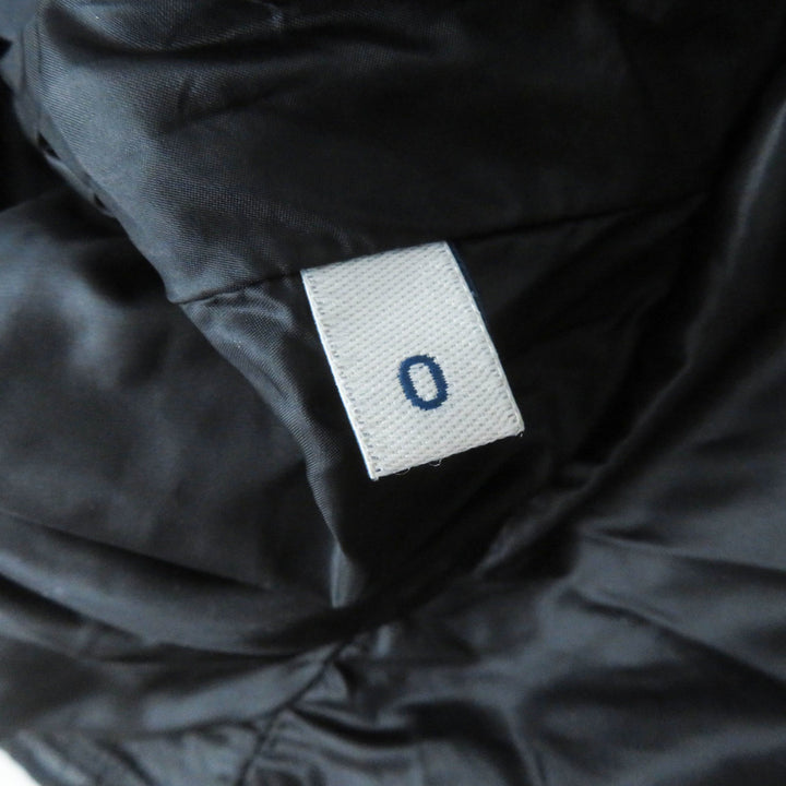 Great MONCLER down coat HERMINE Patch and hooded long black Nylon Women 0