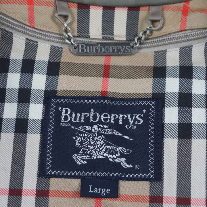 Burberrys Mod coat hood and down liner included mens L