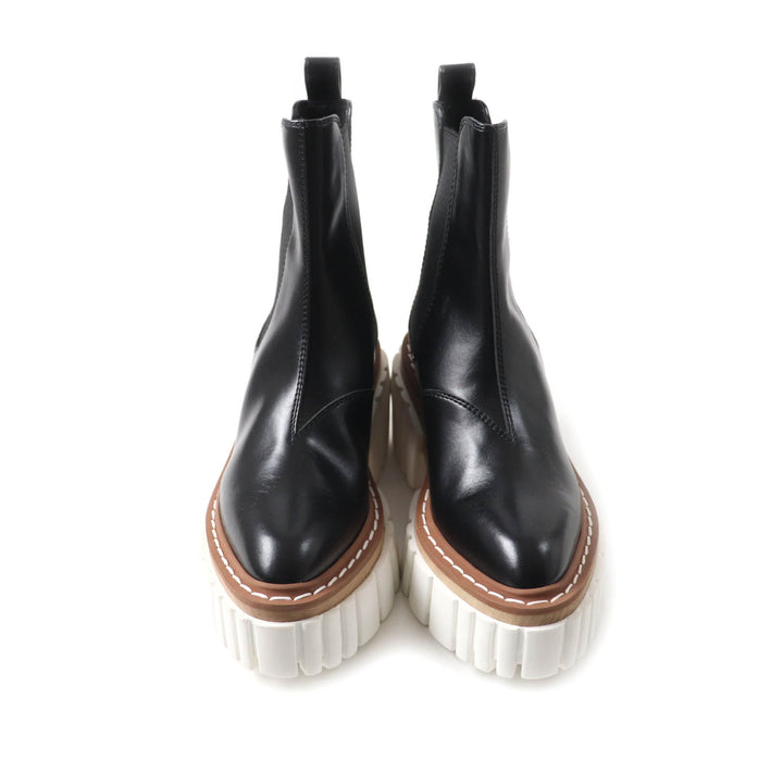 Pristine Stella McCartney short boots Emily Side-gore leather Chelsea boots 35