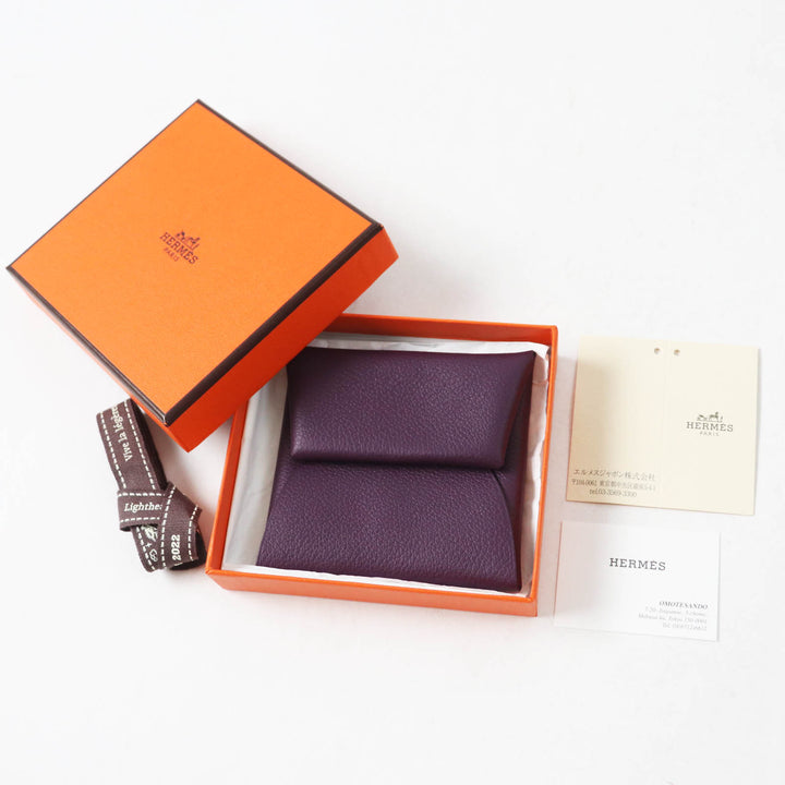 Great HERMES Coin case BASTIA VERSO Bastia Verso Evercolor Women