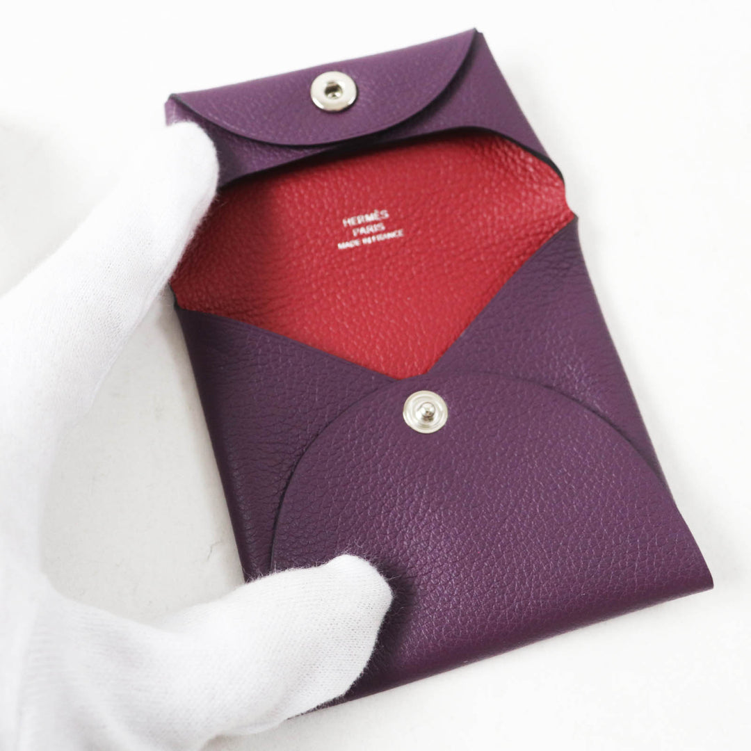 Great HERMES Coin case BASTIA VERSO Bastia Verso Evercolor Women