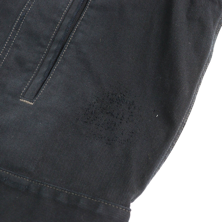 Great BALENCIAGA hoodie DENIM FOODIE PULL-OVER PARKER mens 1 719313 TNW54
