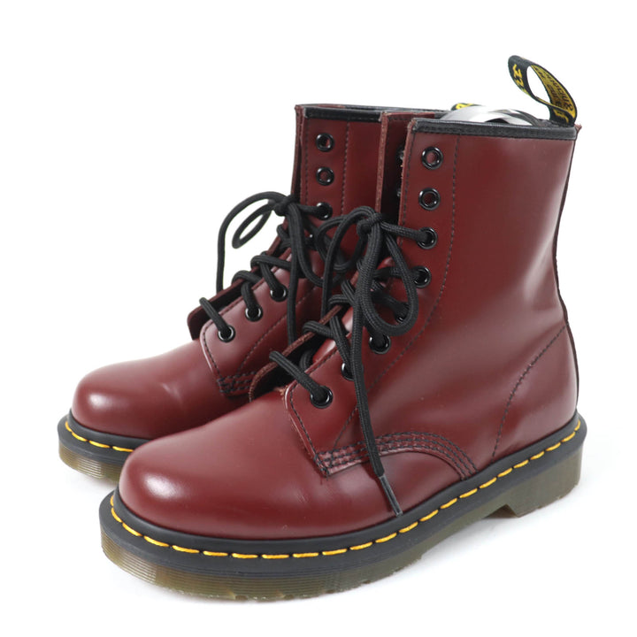 Excellent Dr.Martens boots SMOOTH 1460 8 holes Cherry red leather Women