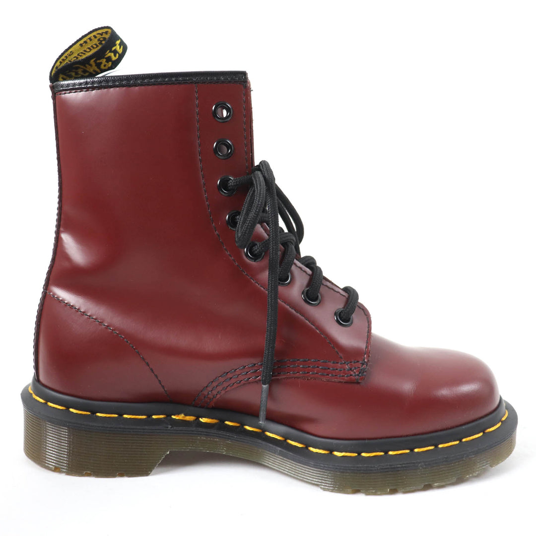Excellent Dr.Martens boots SMOOTH 1460 8 holes Cherry red leather Women