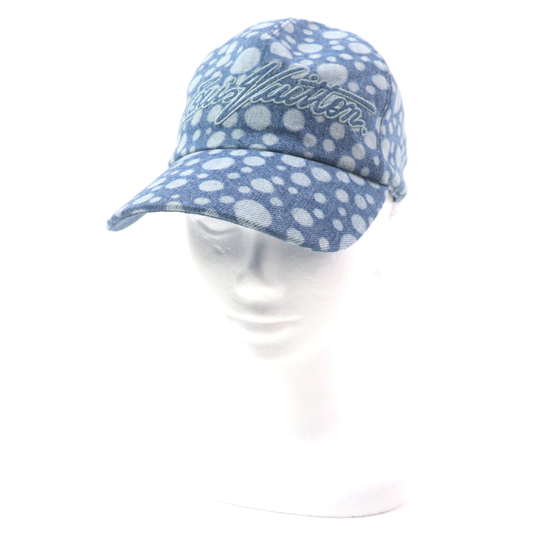 Great LOUIS VUITTON×Yayoi Kusama cap cap infinity dot Logo embroidery M7062M