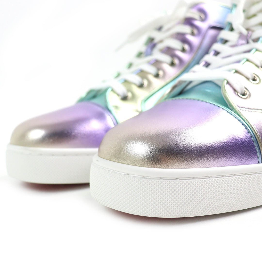 Pristine Christian Louboutin High cut sneakers FUN LOUIS FLAT NAPPA LAM LICORNE
