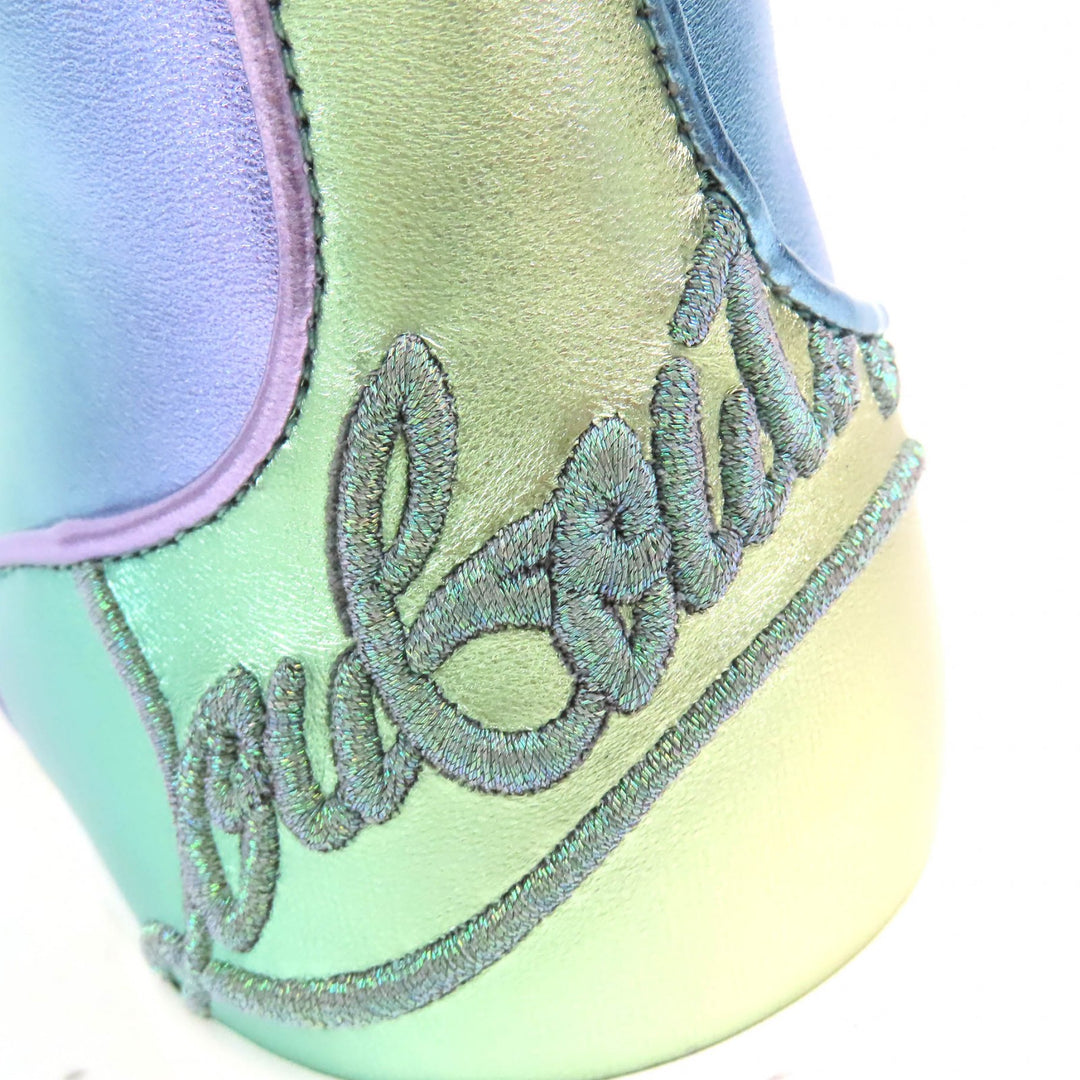 Pristine Christian Louboutin High cut sneakers FUN LOUIS FLAT NAPPA LAM LICORNE