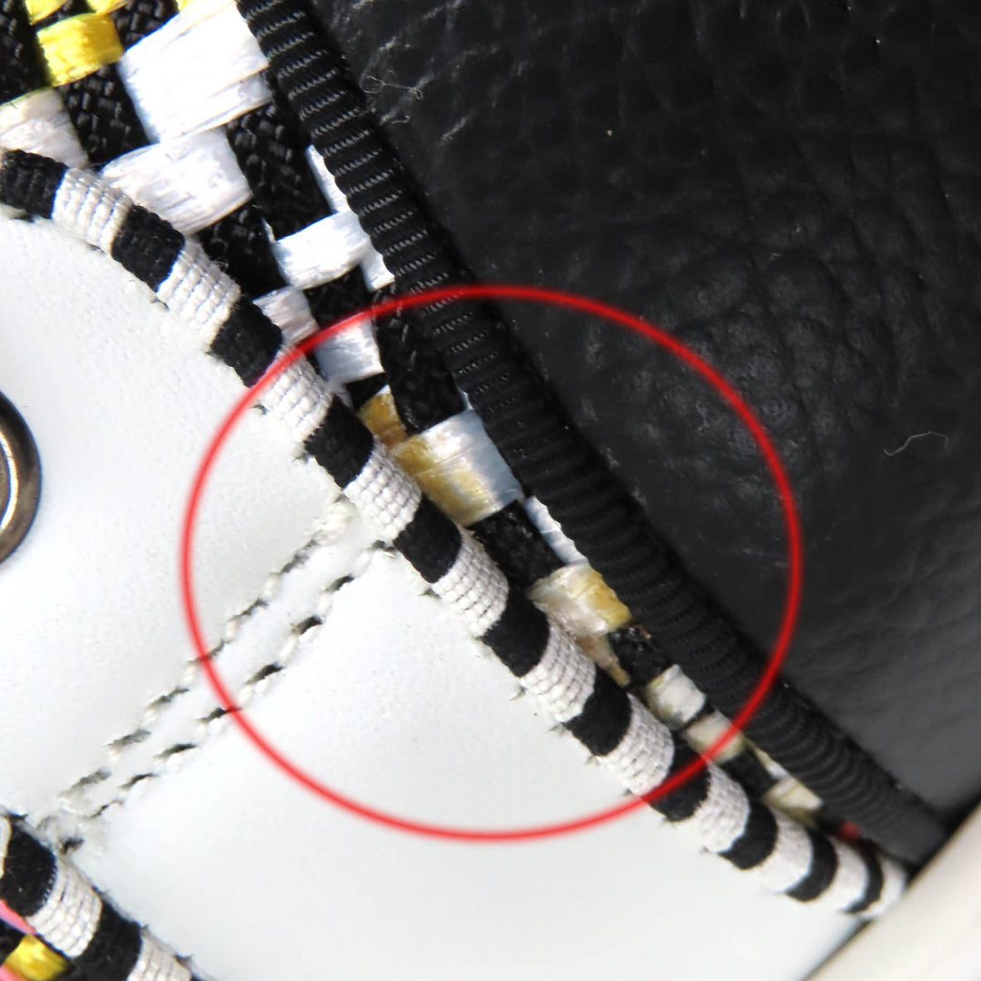 Pristine Christian Louboutin sneakers RAPHIA BISTROT Raffia Bistro Braid leather