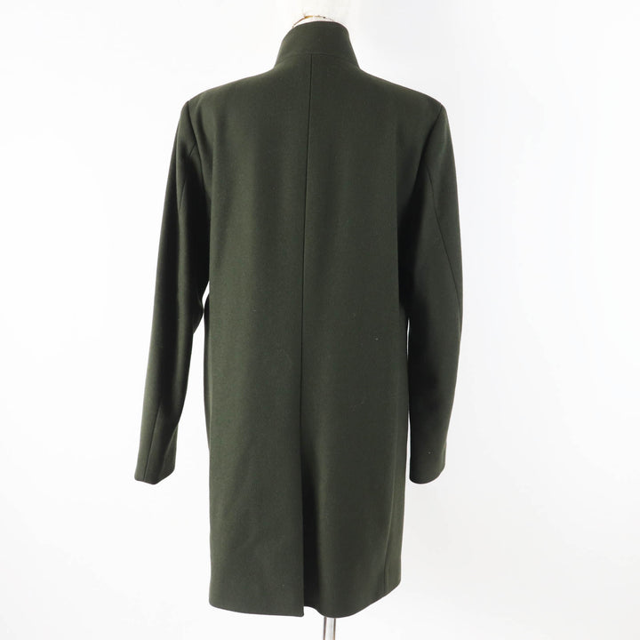 Excellent theory coat High neck khaki wool Women S 02-7409003-690-902