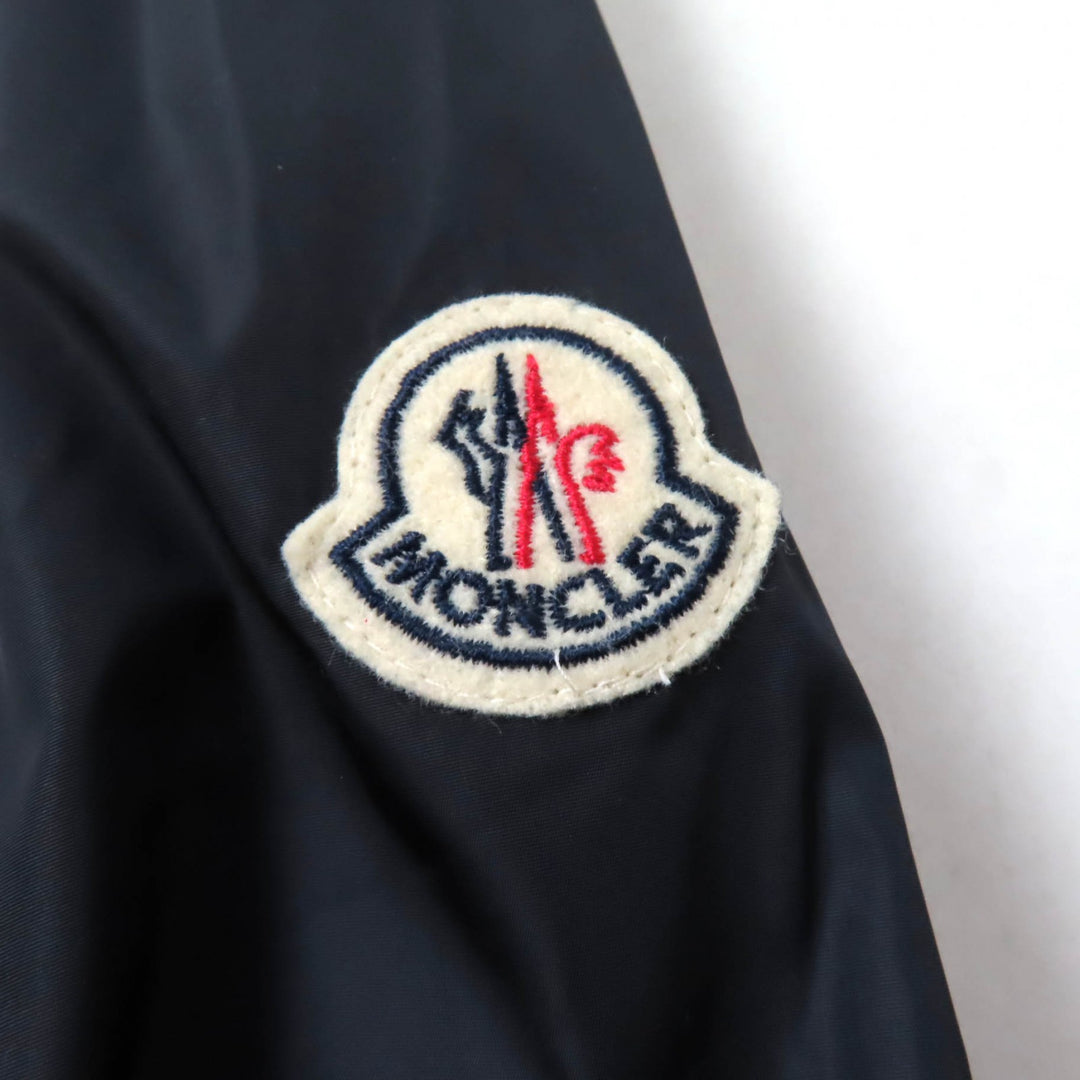 Great MONCLER Nylon jacket CAPBRETON stand-up collar, ZIP UP Navy khaki Nylon mens 2