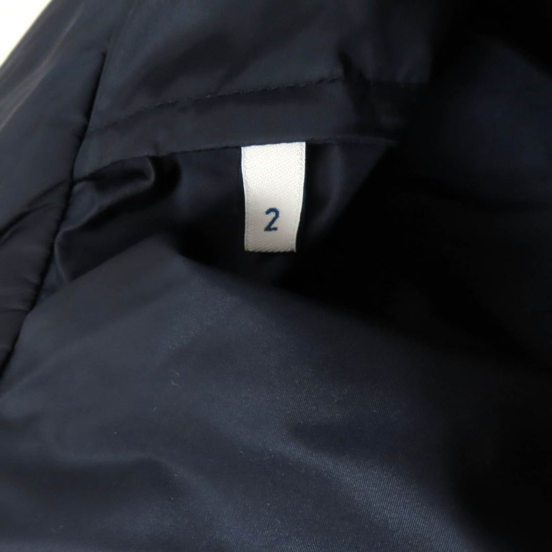 Great MONCLER Nylon jacket CAPBRETON stand-up collar, ZIP UP Navy khaki Nylon mens 2