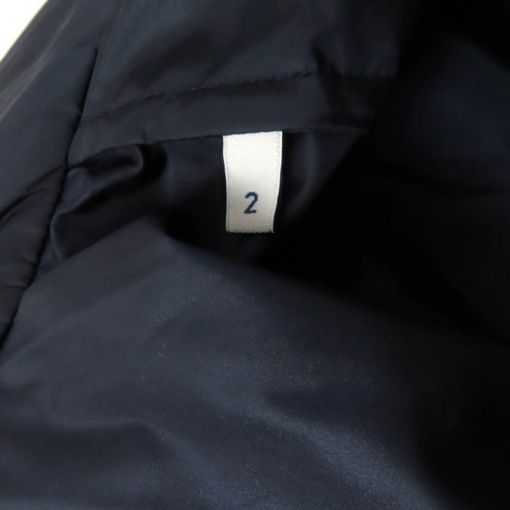 Great MONCLER Nylon jacket CAPBRETON stand-up collar, ZIP UP Navy khaki Nylon mens 2