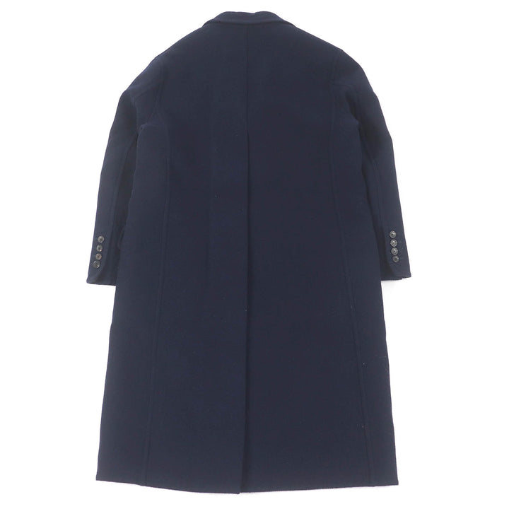 Great LOUIS VUITTON Chester coat Back monogram Navy wool mens 44 HJC55E