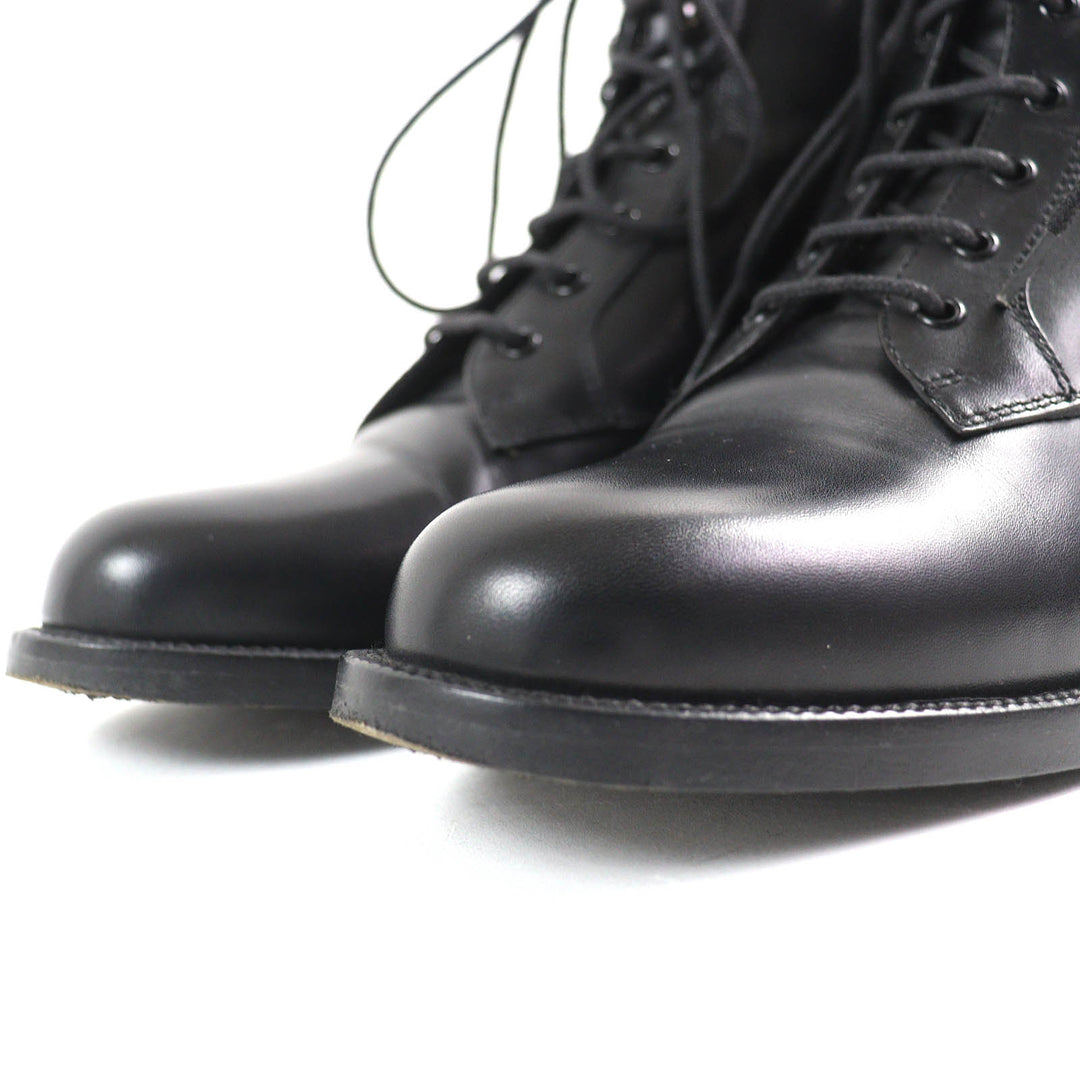 Great SAINT LAURENT PARIS short boots Lace-up Leather black Women 35.5 354530