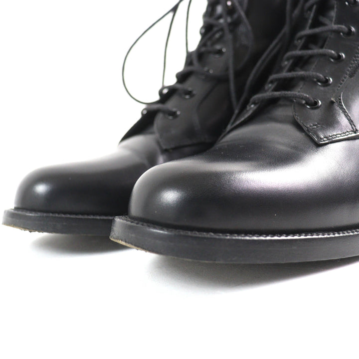 Great SAINT LAURENT PARIS short boots Lace-up Leather black Women 35.5 354530