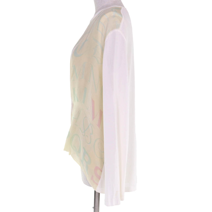 Very Good HERMES ensemble Margiela-era sleeveless cardigan Yellow white ー Women