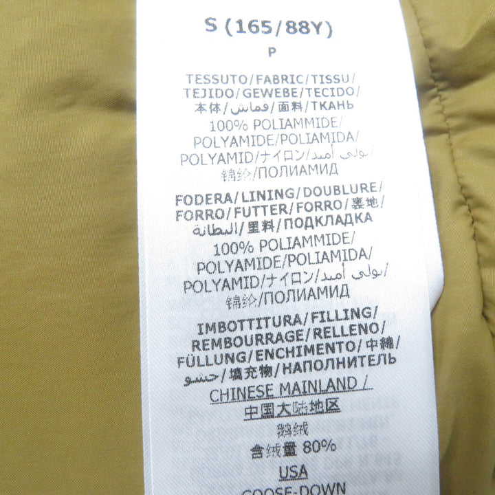 Pristine GUCCI×THE NORTH FACE down coat Forest print hooded Green system Women S 663921