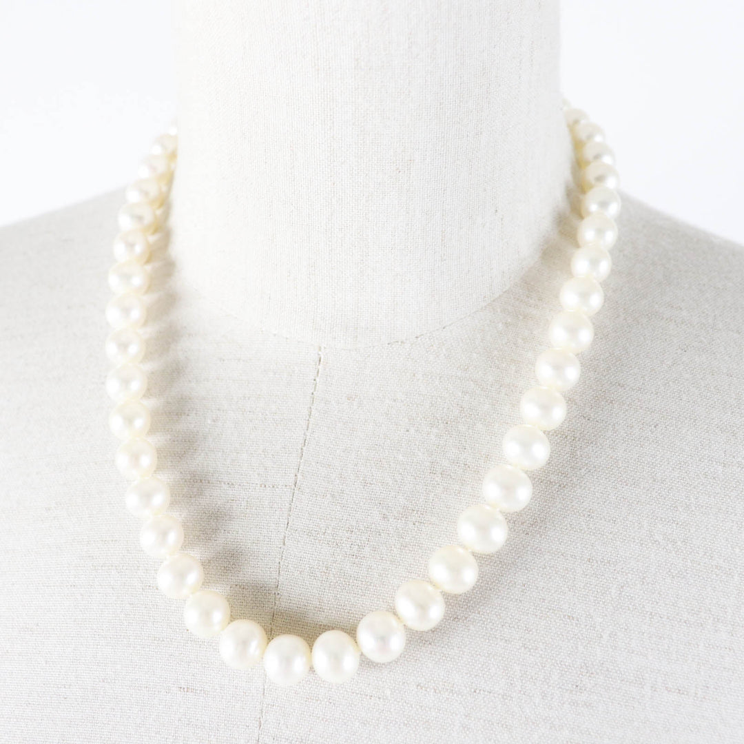 Excellent TIFFANY&Co. Necklace white Freshwater pearl Women