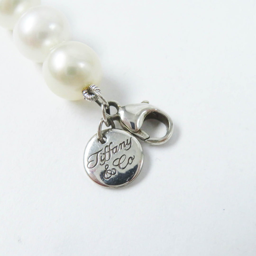 Excellent TIFFANY&Co. Necklace white Freshwater pearl Women