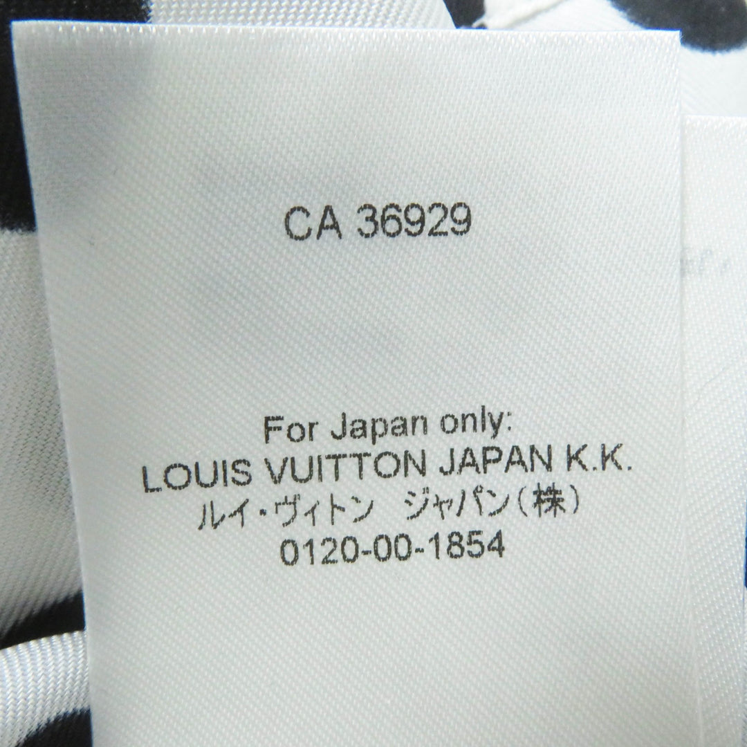 Excellent LOUIS VUITTON×Yayoi Kusama Long sleeve shirt infinity dot silk Women 36