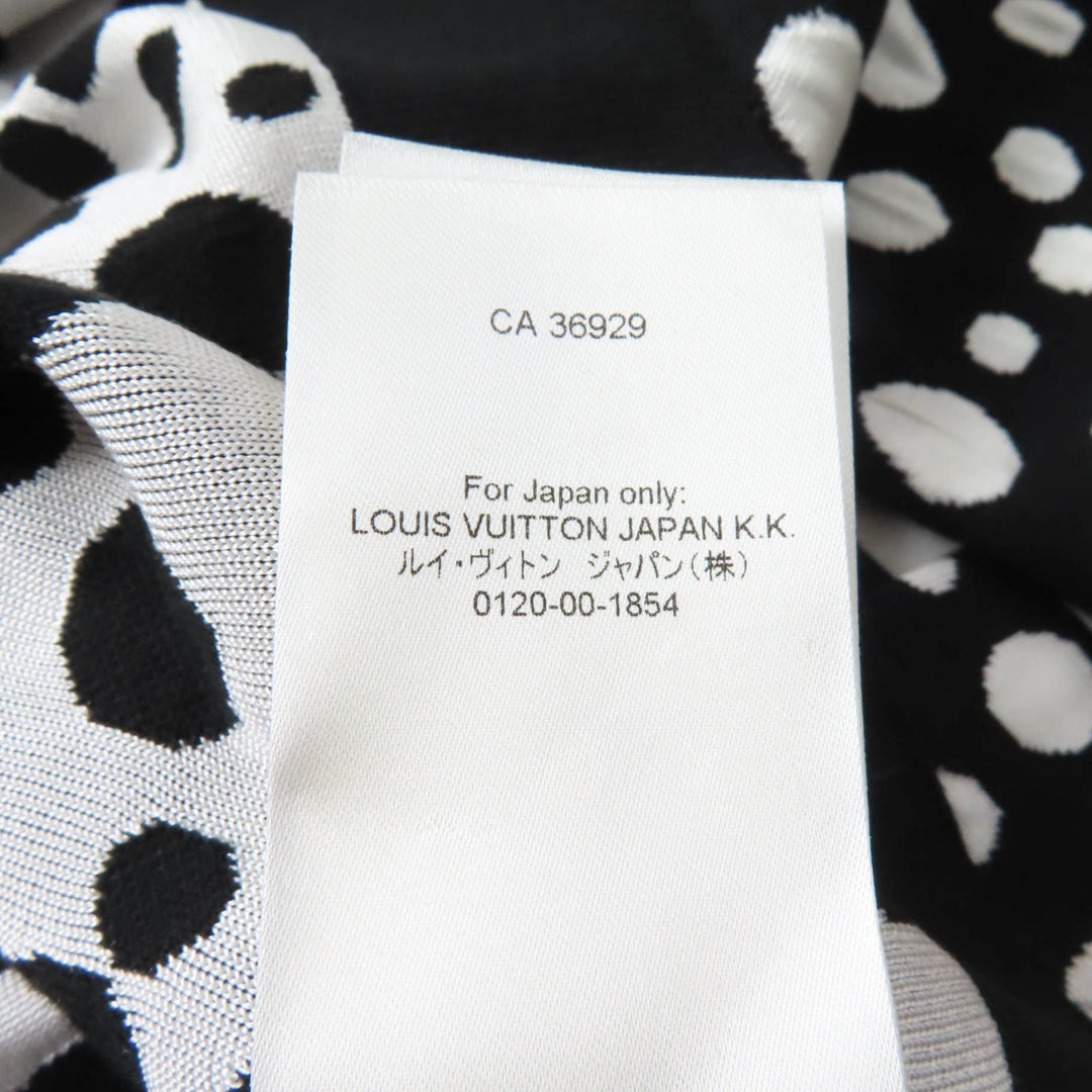 Excellent LOUIS VUITTON×Yayoi Kusama knit Infinity cropped pullover knit XS