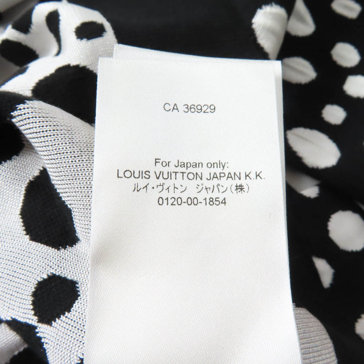 Excellent LOUIS VUITTON×Yayoi Kusama knit Infinity cropped pullover knit XS