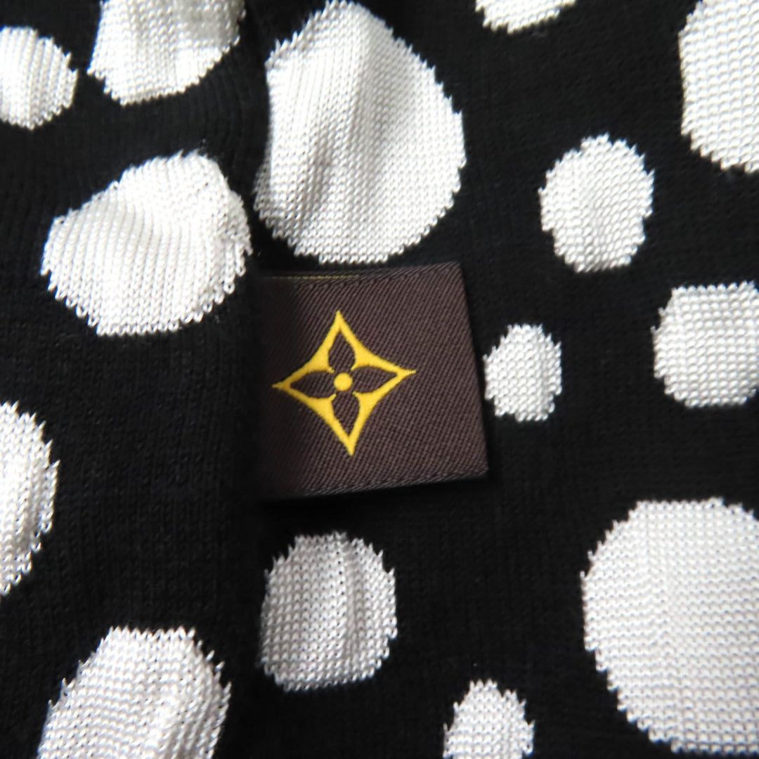 Excellent LOUIS VUITTON×Yayoi Kusama knit Infinity cropped pullover knit XS