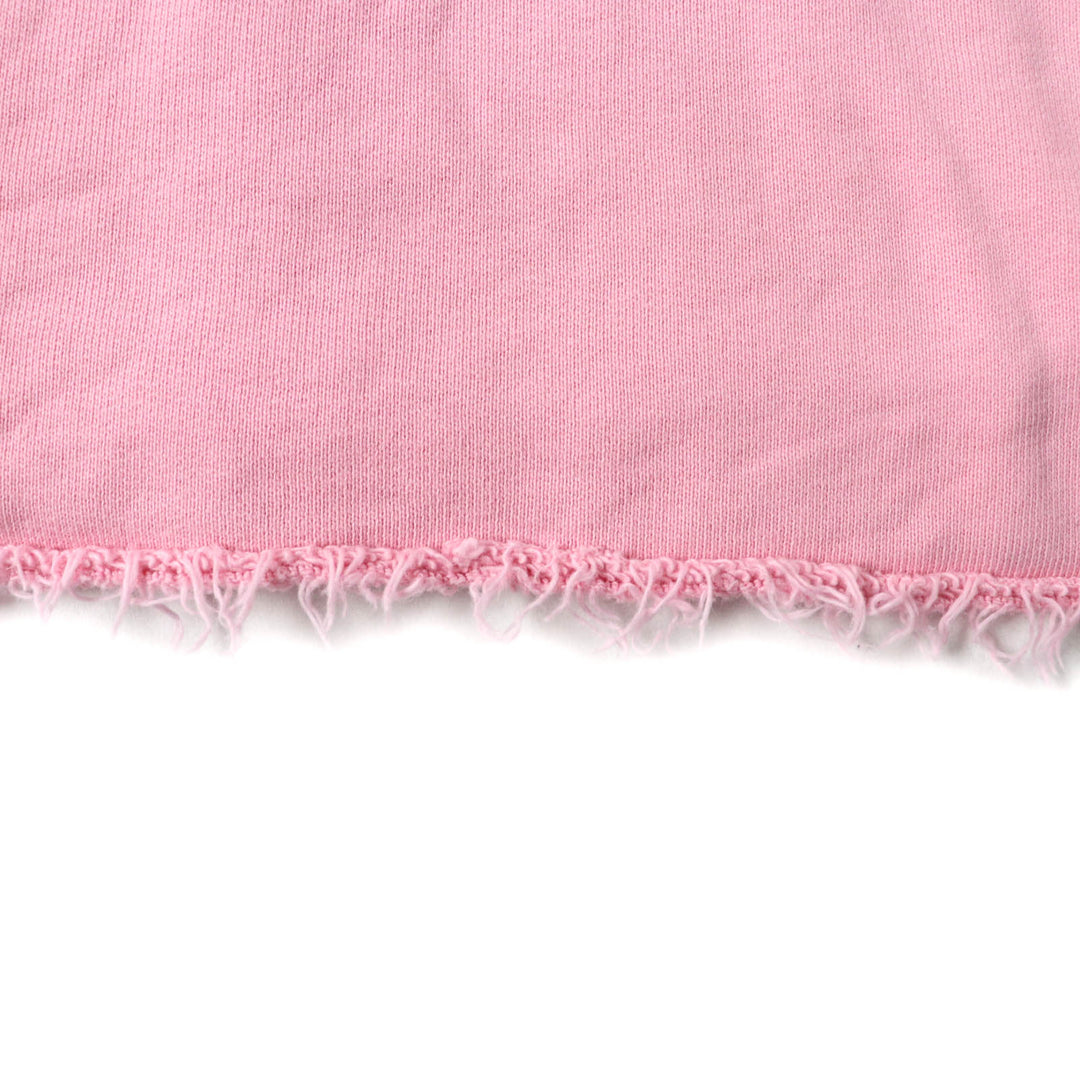 Excellent GIVENCHY hoodie Brand logo cropped hoodie pink Women XS BWJ03M3YAC