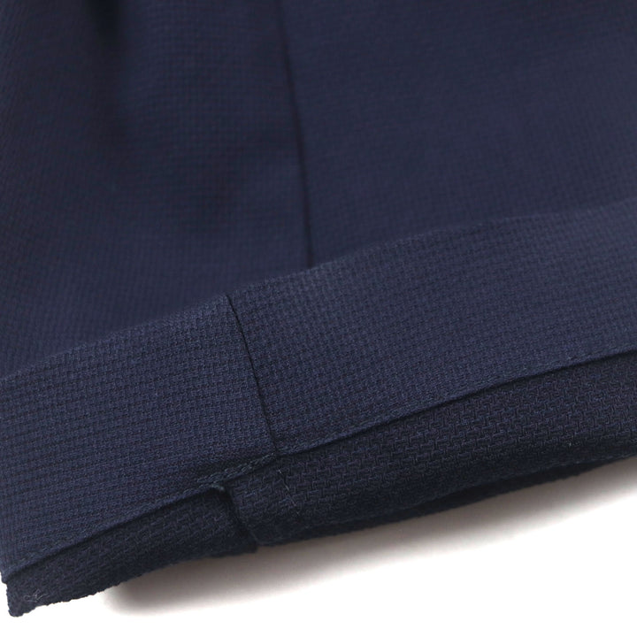 Excellent VERSACE coat Hidden placket Logo buttons Lightweight Navy wool mens 54