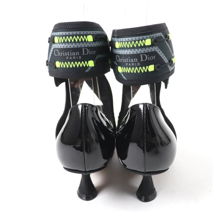 Excellent Christian Dior Roger Vivier pumps Dior 62-22 Patent leather Women 35.5