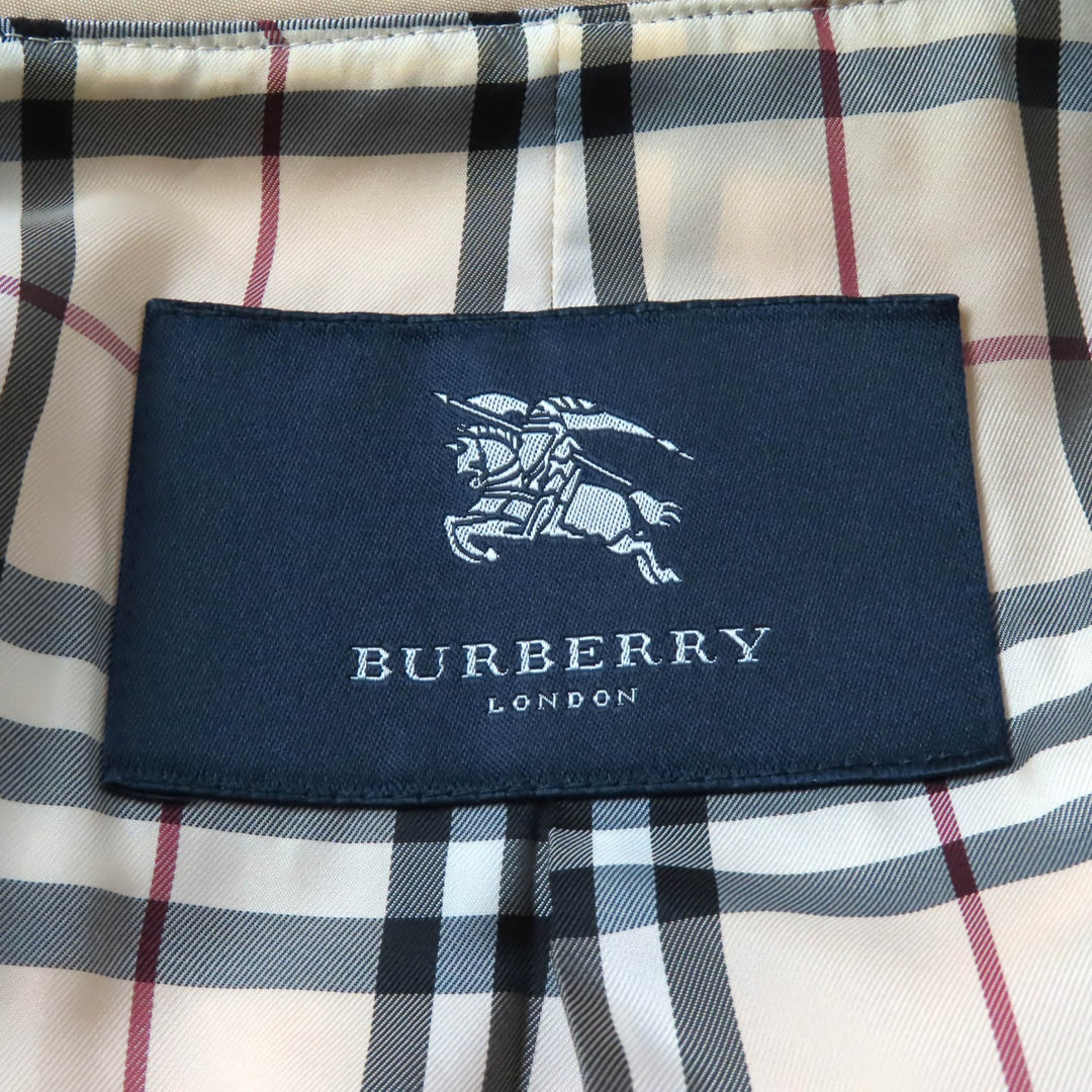 BURBERRY LONDON Jacket Nova check pattern quilting lining Women 11 FD225-352
