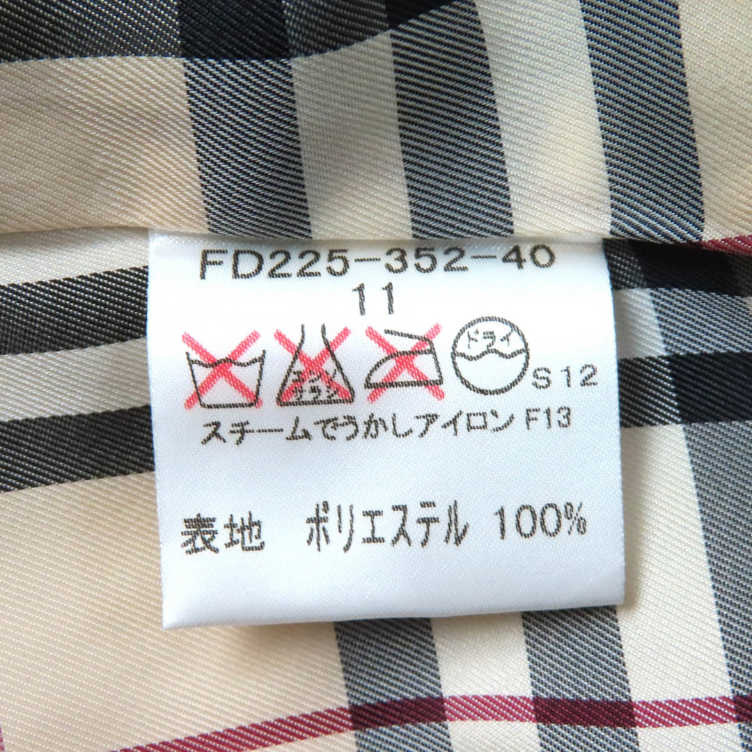 Very Good BURBERRY LONDON Jacket Nova check pattern quilting lining 11
