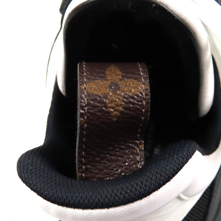 Great LOUIS VUITTON High cut sneakers Black White Women 35.5