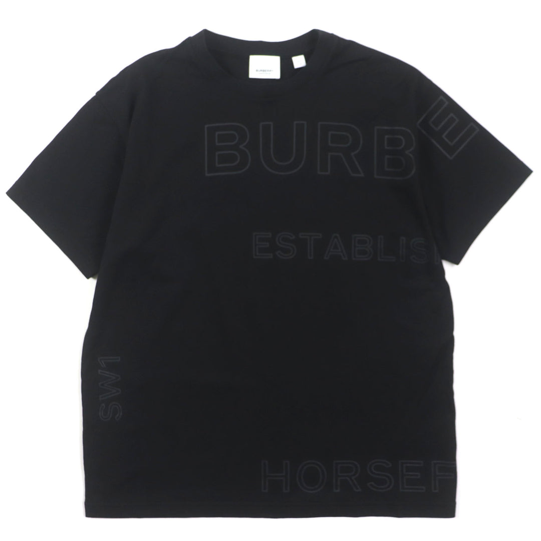 Great BURBERRY Short sleeve T-shirt Horseferry Print Crew Neck mens XS 8036185