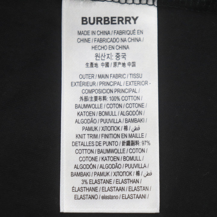 Great BURBERRY Short sleeve T-shirt Horseferry Print Crew Neck mens XS 8036185
