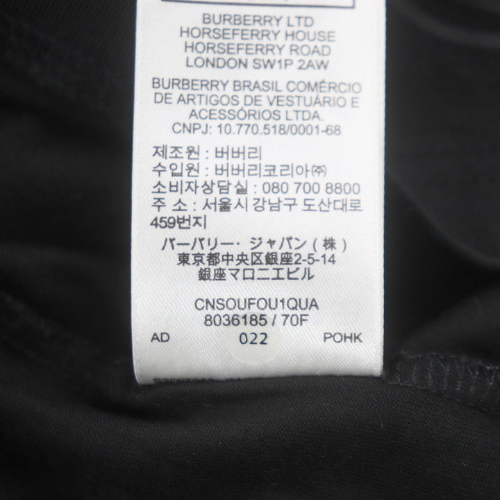 Great BURBERRY Short sleeve T-shirt Horseferry Print Crew Neck mens XS 8036185
