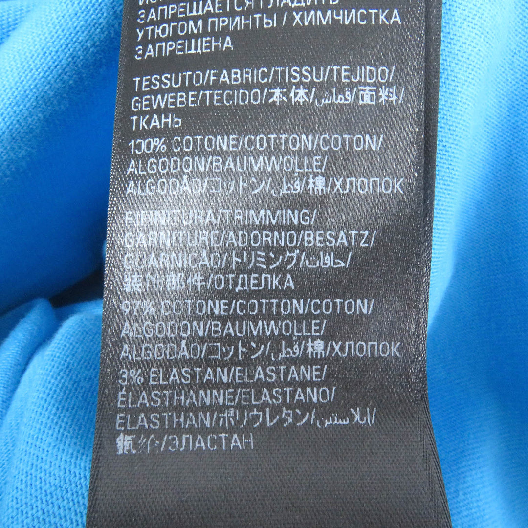 Pristine BALENCIAGA Short sleeve T-shirt o Distressed Oversized cotton mens XXS