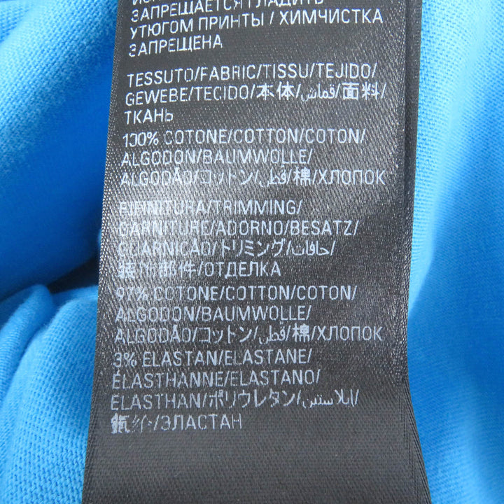 Pristine BALENCIAGA Short sleeve T-shirt o Distressed Oversized cotton mens XXS