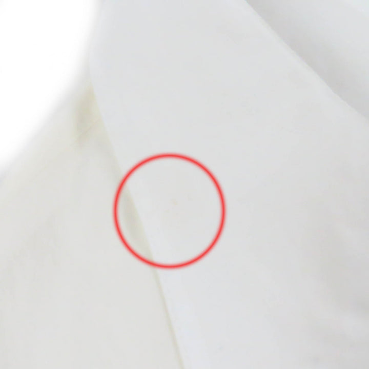 Excellent HERMES Jacket Reversible Stadium Light White off-white cotton mens 52