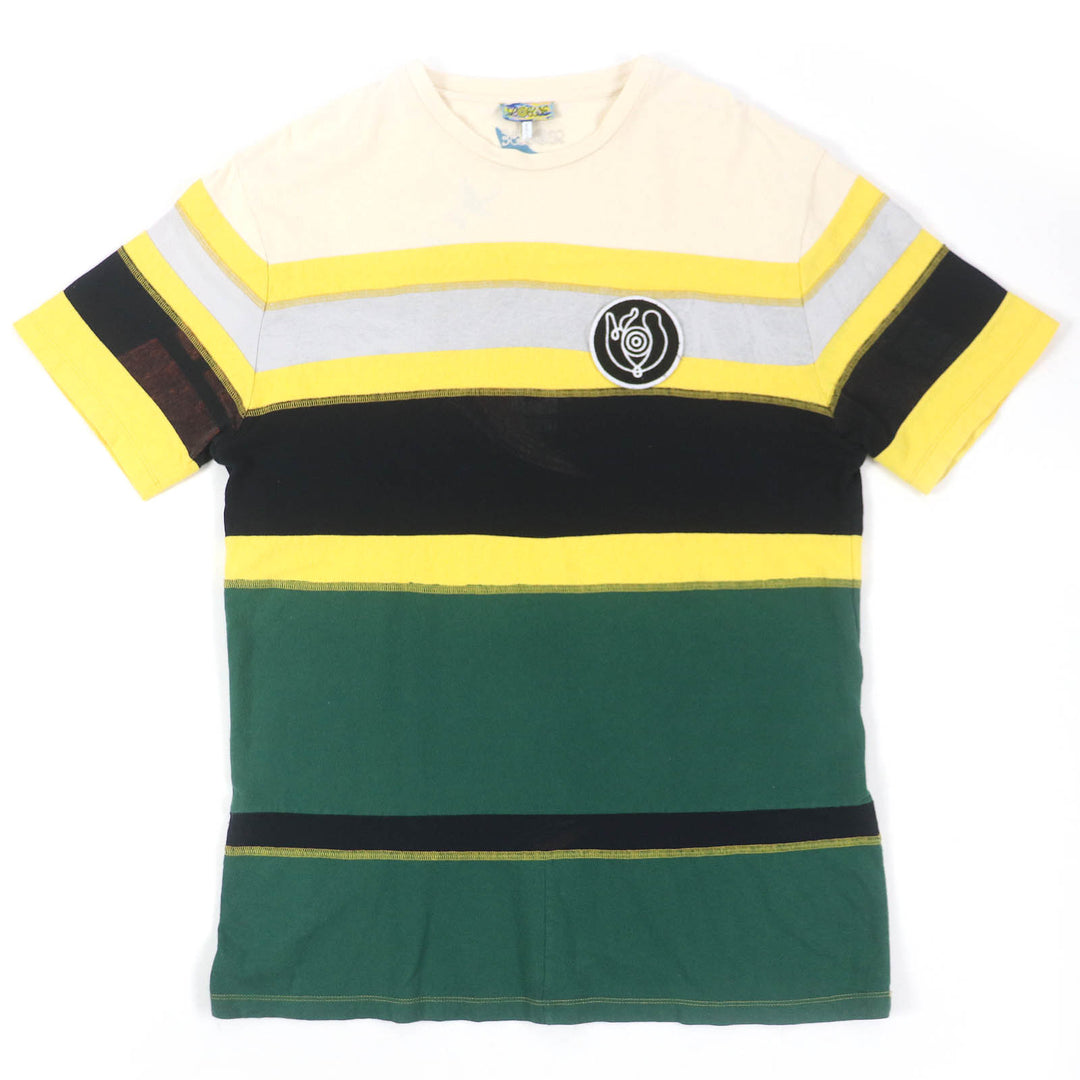 LOEWE Short sleeve T-shirt Yellow Black Green cotton mens XS H664Y22J07