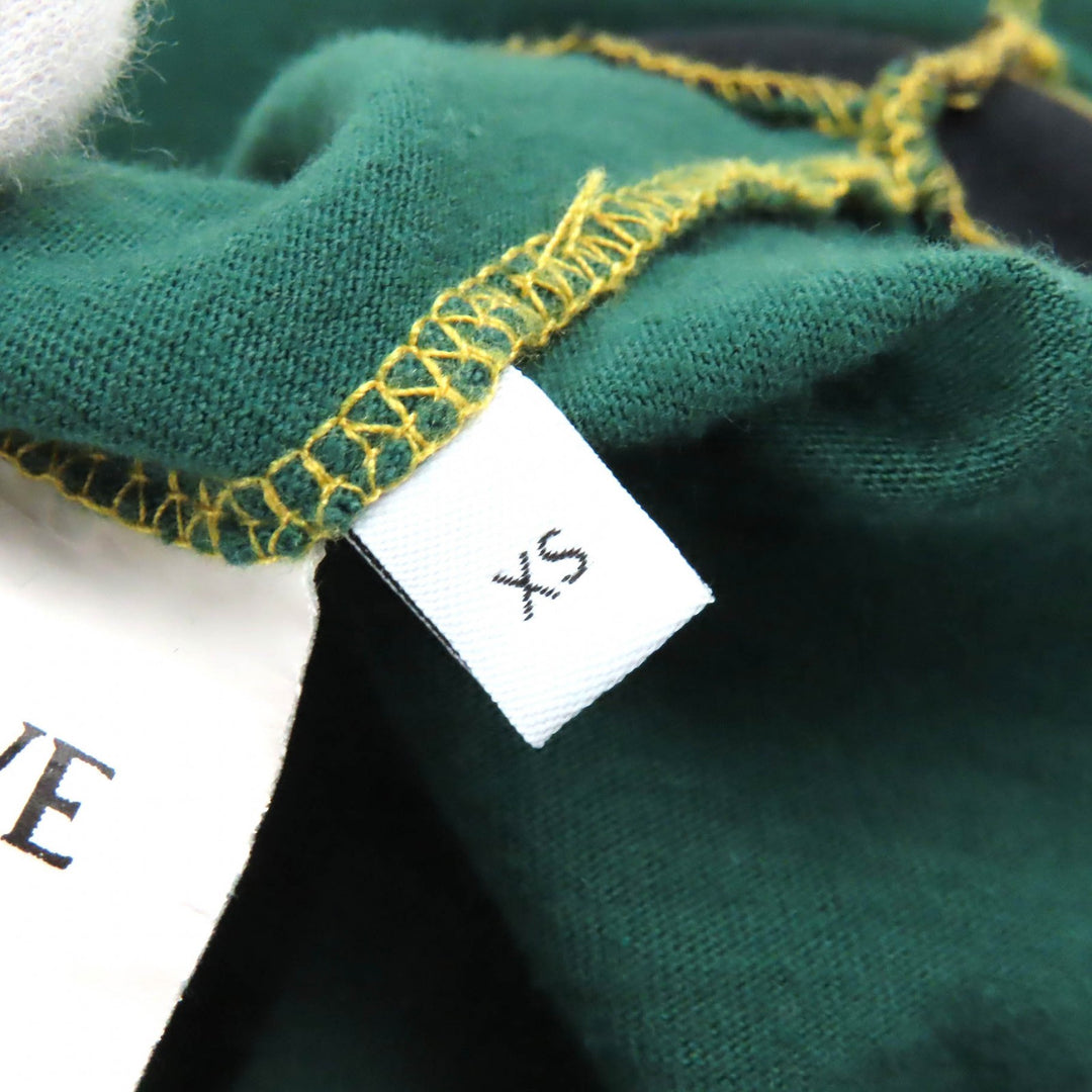 LOEWE Short sleeve T-shirt Yellow Black Green cotton mens XS H664Y22J07