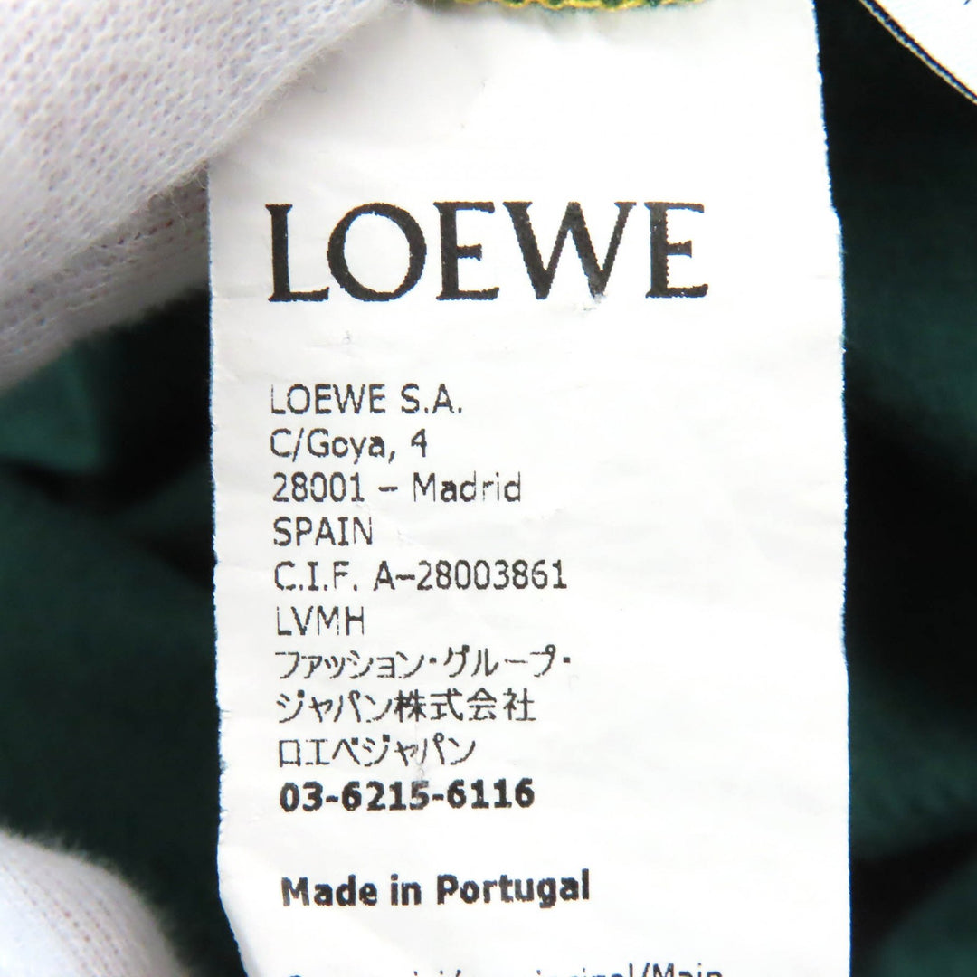 LOEWE Short sleeve T-shirt Yellow Black Green cotton mens XS H664Y22J07